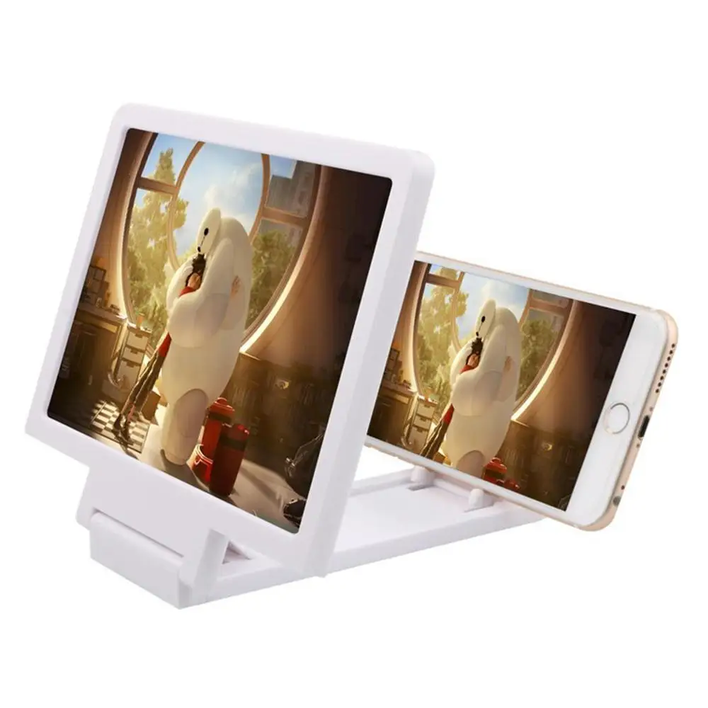 

NEW 3D 8inch Plastic lVideo Screen Amplifier Mobile Phone Screen Magnifier, White black