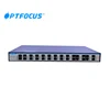 GPON OLT with 16 ports GE and 2ports 10G uplink GPON OLT for data center using