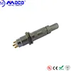 mini 00 C5 coaxial connector ERN FFA.00 250 with PTFE insulator for ultrasonic testing