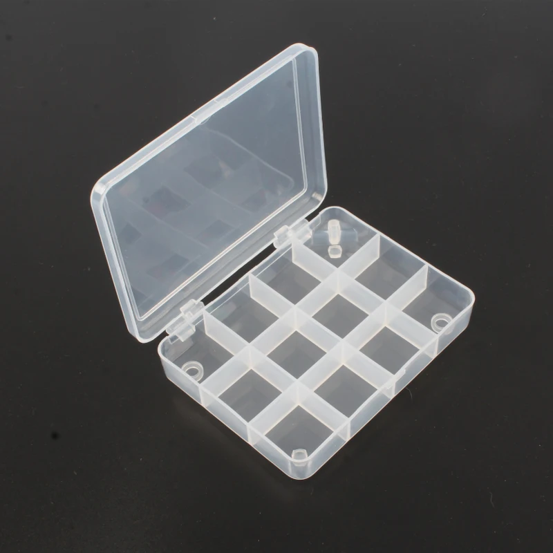 

clear plastic lure box fishing box plastic, As picture