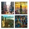 Wall Hanging Landscape Picture Canvas Printing Art for Restaurant Decoration with high quality canvas
