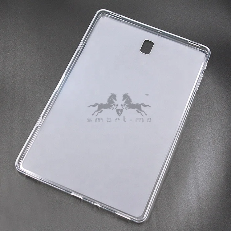 
Clear Soft Tpu Back Cover Case For Samsung Galaxy Tab S4 T830 T835 Tablet with Matte Inside 