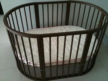 round baby cot