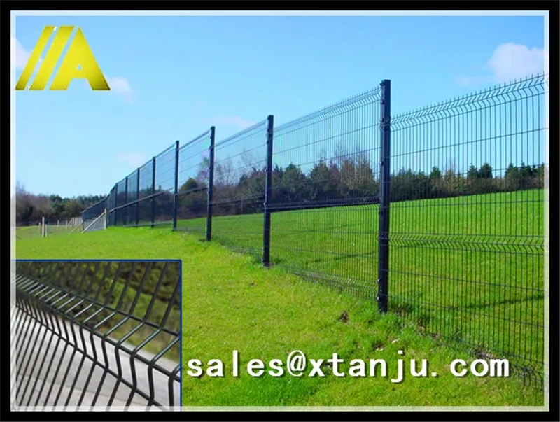 
Powder coating galvanized welded wire mesh fence 
