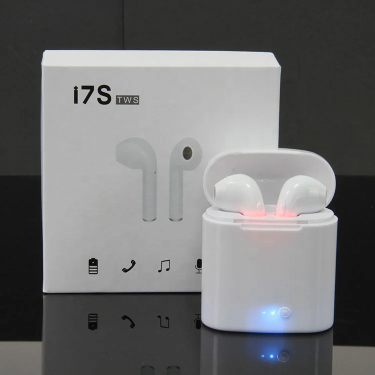 Dual Mini Noise Cancelling Waterproof Tws Earphone Headphone I7S Wireless Earbuds
