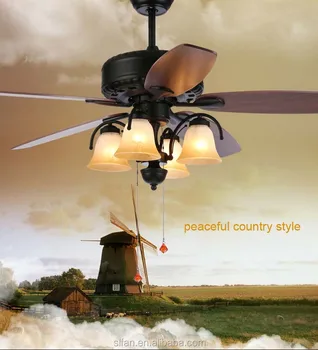 52 Inch American Style Low Profile High Efficient Decorative