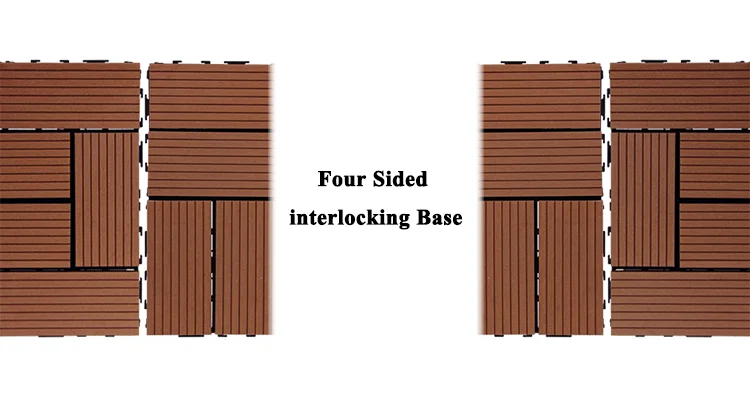 Bathroom floor waterproofing material interlocking deck tiles composite decking board