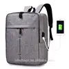 Hot sale fashionable brand designer foldable school bags laptop backpack with USB charger bulk christmas gift