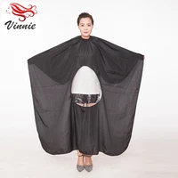 

2018 Factory Price Salon Hair Cutting barber cape with PVC viewing window