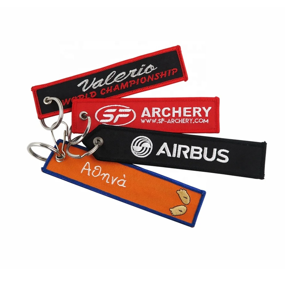 Wholesale Cheap Custom Fabric Key Tag Embroidery Keychain Buy Key Tag,Fabric Key Tag