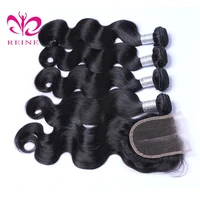 

Factory Wholesale 8A Grade 100% Peruvian Human Hair, Unprocessed Virgin Body Wave Peruvian Hair Bundles with Closure