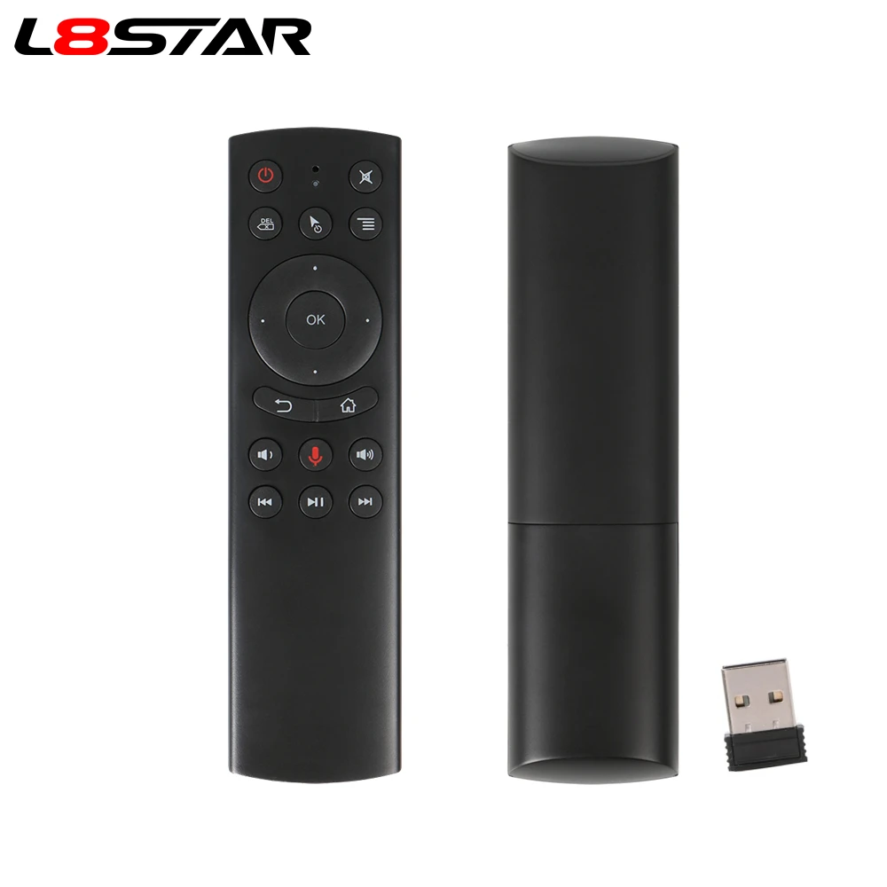 

Voice Control Fly Air Remote Mouse 2.4G Wireless Microphone Remote Control For TV Box Voice Air Mouse
