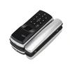Fingerprint door lock for Glass door & easy installation glass door lock no need dig hole