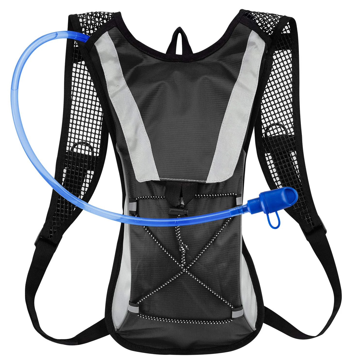 带2l 水囊的水合背包水背包非常适合跑步骑自行车徒步登山袋