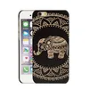 Plastic + Natural Wood Case Tiger design Ultra Slim Mobile Phone Case Customized Back Hard Case for iPhone 6 Plus