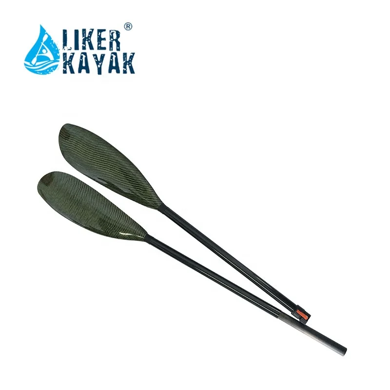 

Wing kayak paddle full carbon fiber kayak paddle with length adjustor