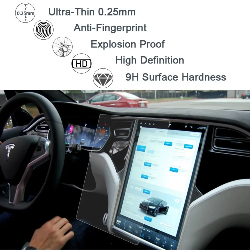 Buy Fits Tesla Screen Protector 17 For Model S X In Cheap