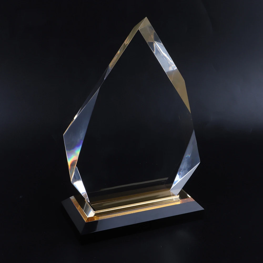 Clear Acrylic Award Blanks Custom Crystal Trophy Award Buy Acrylic