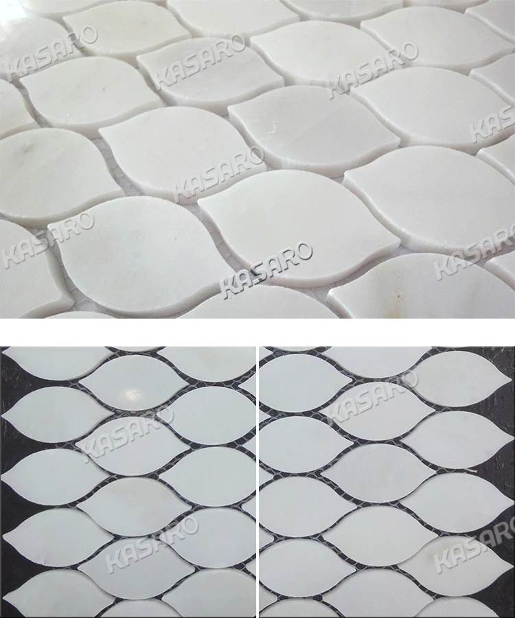 M030 marble flooring border designs white marble tile stone tile flooring