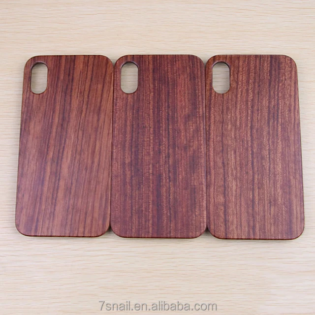 

Real wood handmade engraved wooden phone case for iphone x , custom design cases for iphone