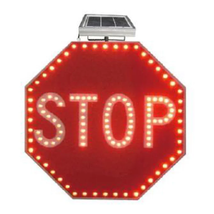 
OEM solar traffic sign 