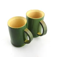 

Natural bamboo cups