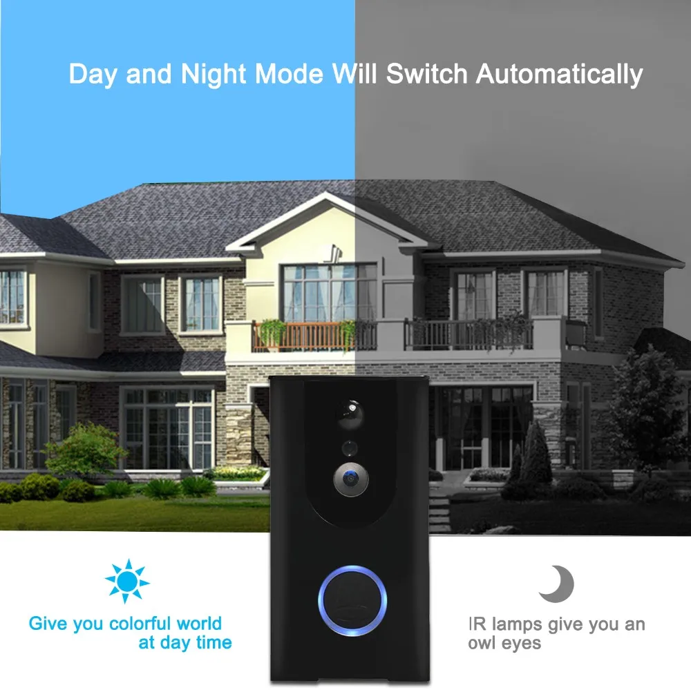 2018 Industrial Usage Talking Doorbell Camera Wireless Wifi Smart Video