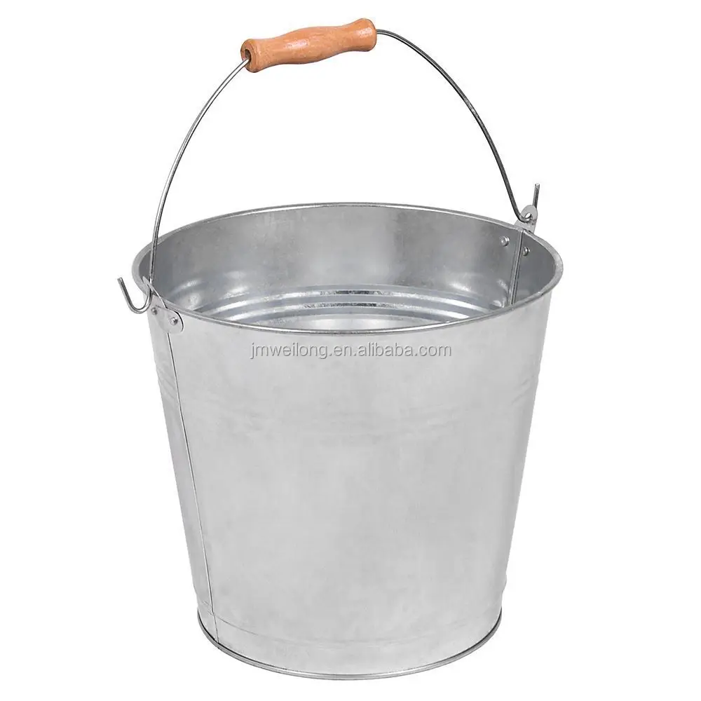 Galvanized Steel Feed Pails