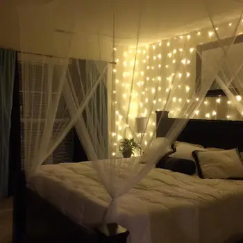 Christmas Led 300leds Curtain Light 9 8ftx9 8ft Warm White For Christmas Led 300leds Curtain Light 9 8ftx9 8ft Warm White For Wedding