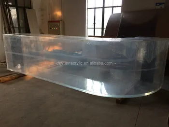 curved aquarium