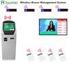 Free Standing QMS Server Queue Management Ticket Dispenser with SMS