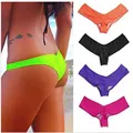 Wholesale 4pcs Lot Women s Sexy 2016 Brazilian Beach V Tanga Bikini Swimwear Bathing Suit Bikinis