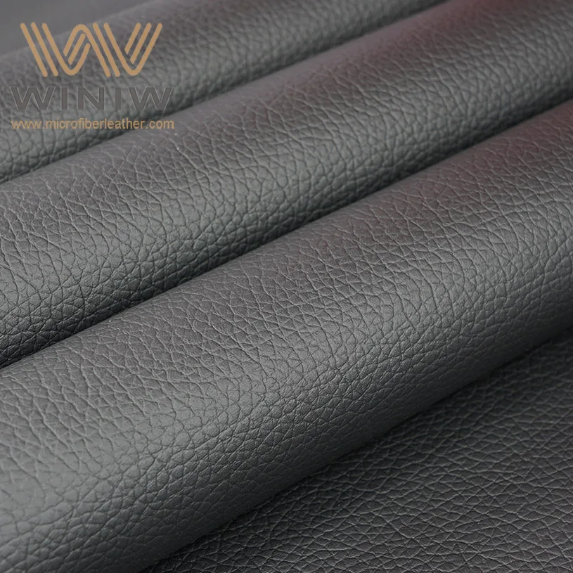 Custom Black Brown Red Grey Eco Friendly Faux Leather For Car Interior Decos