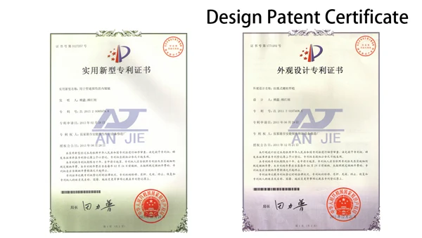 Anjie-Design-patent-certificate