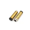 Gold plated 1/4 inch 6.35mm audio stereo jack socket