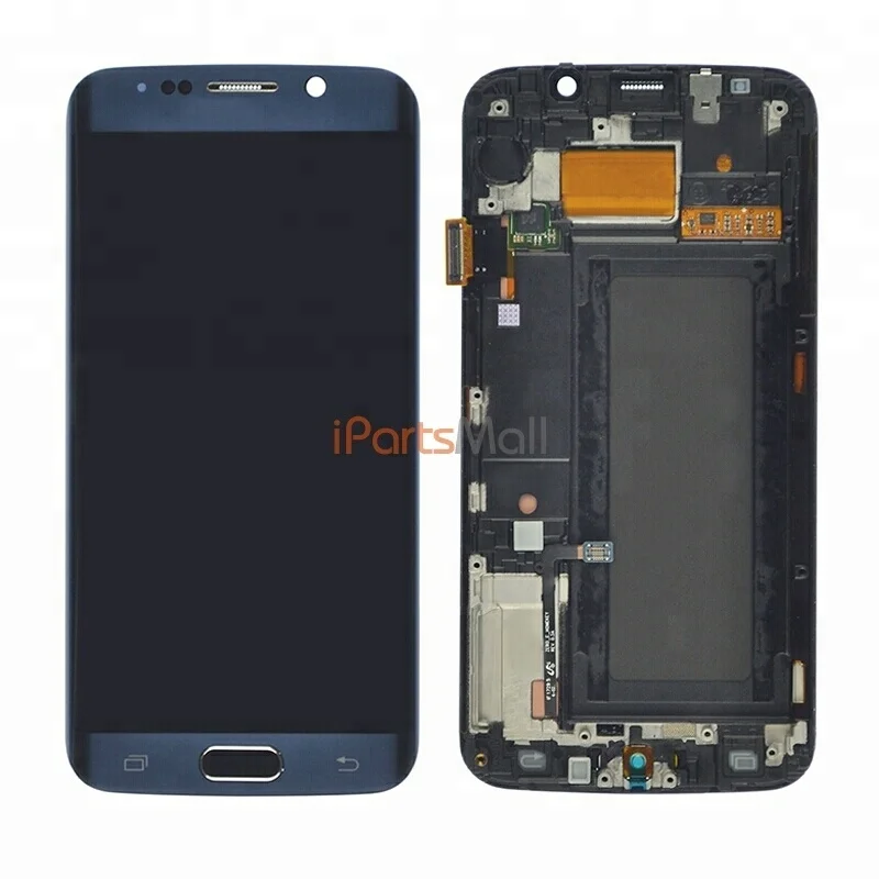 

Original OEM For Samsung Galaxy S6 Edge G925 G925F LCD Screen Display With Frame Assembly Blue Gold White