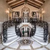 Cheap sale natural stone marble stairs steps