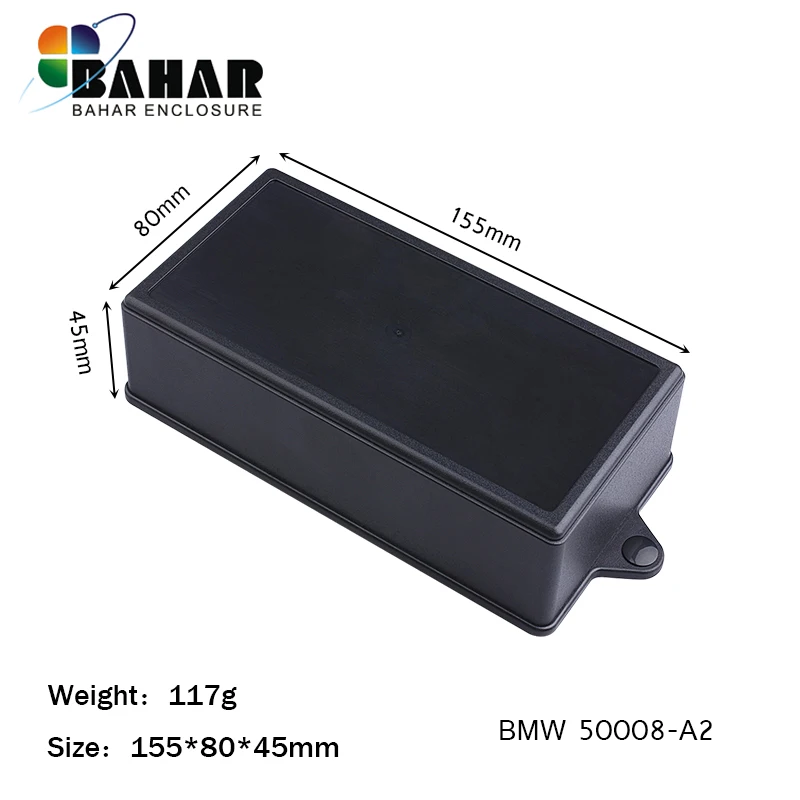 Plastic enclosure 155 X 80 X 45 wall mounting junction box from Bahar