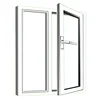 New model aluminum double glazing windows for front house exterior