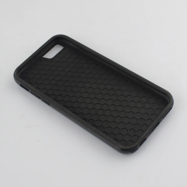

Hot sale PC+TPU hard Sublimation Phone Case Black For iphone 6/plus