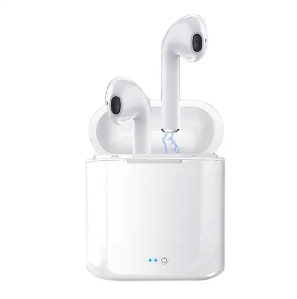 

Promotion Gadgets i7s Plus TWS V4.2 Stereo Wireless Earphones with Charging Dock For Kids