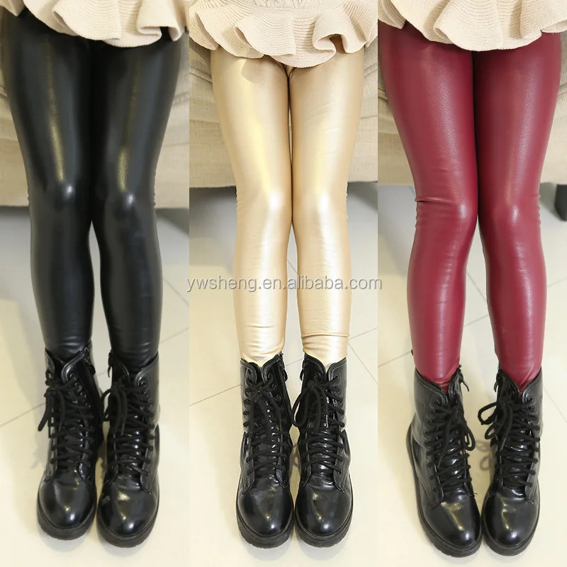 leather leggings for kids