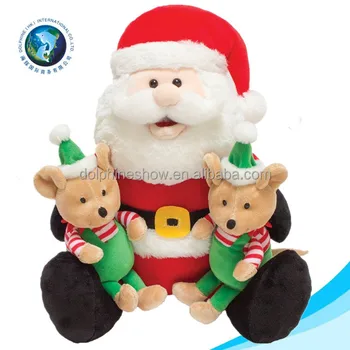 santa claus soft toy