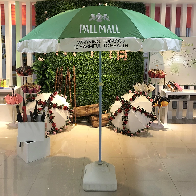 outdoor umbrella garden