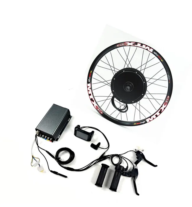 

72v 3000W gearless motor sabvoton controller electric bike ebike kit with lithium battery