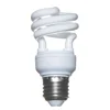 T2 15W 6400K Half Spiral CFL 3 pcs free shipping sample to worldwide by ups