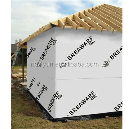
Waterproof breathable housewrap for North and South American market 