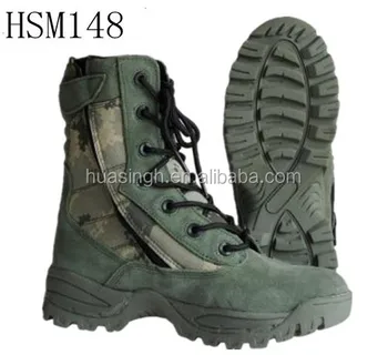 sage green boots military