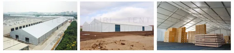 30X40M Outdoor Temporary PVC Industrial Warehouse Tents for Sale
