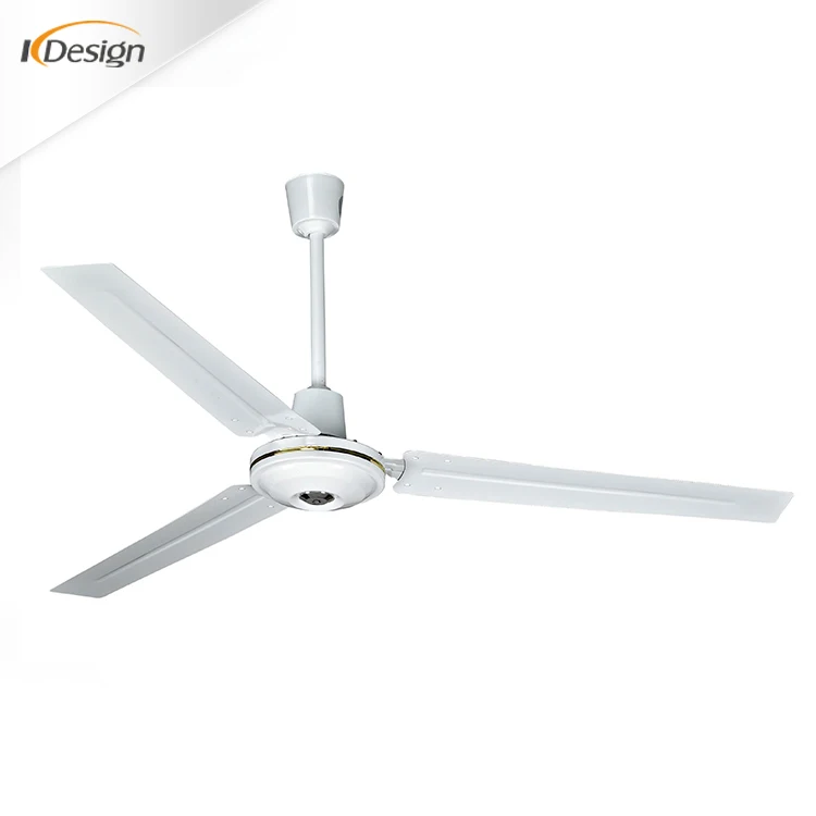 Copper Motor 220v 56 Inch Ceiling Fan 3 Metal Blade 1400mm Sweep